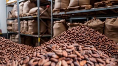 raw-cocoa-beans-piled-chocolate-factory-storage_1143378-1894